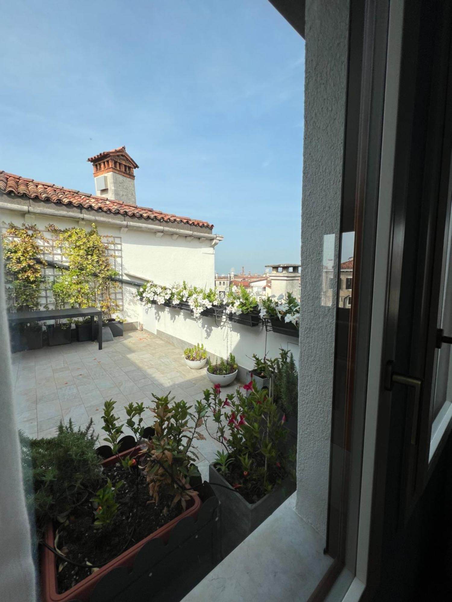 Attico Canal Grande A Palazzo Contarini Corfu ヴェネツィア エクステリア 写真